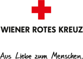 Logo Wiener Rotes Kreuz - Aus Liebe zum Menschen.